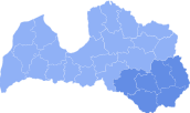 Laikraksts Reklāma Piektdienās Latvijas karte